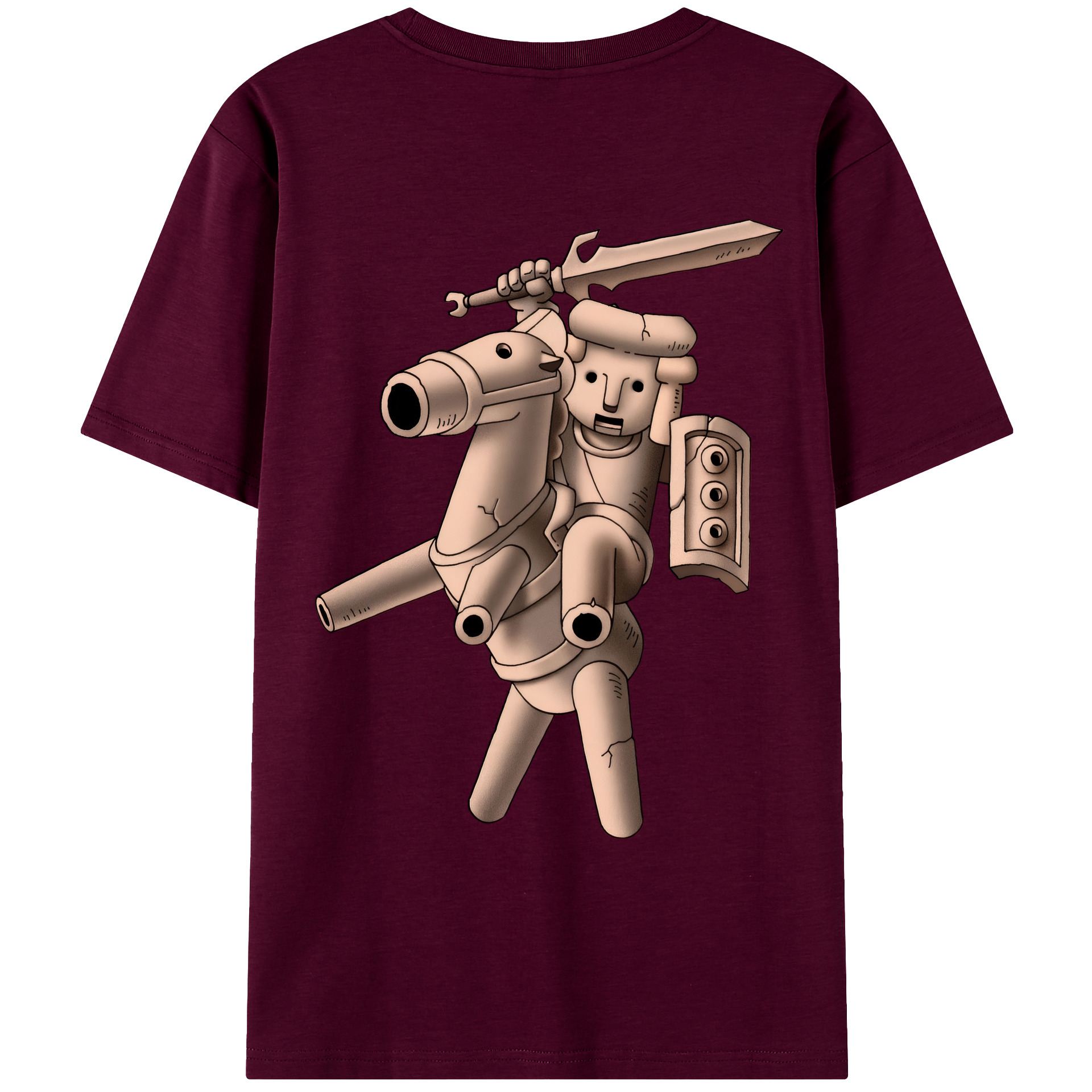 （画像用） ドラゴンクエスト Doragon Kuesuto Dragon Quest レディース半袖Tシャツ(バックプリント)
